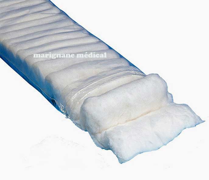 Coton hydrophile blanche en sachet de 500g - Drexco Médical