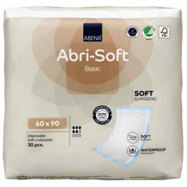 alese de lit jetables 60 x 90 cm Abri Soft Basic alese-de-lit-60-x-90-cm-abri-soft-basic