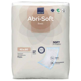 Alese de lit jetables Abri Soft 60 x 40 cm Basic alese-de-lit-abri-soft-60-x-40-cm-basic