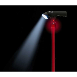 Canne de marche éclairante alu Electra canne-de-marche-eclairante-alu-electra-1