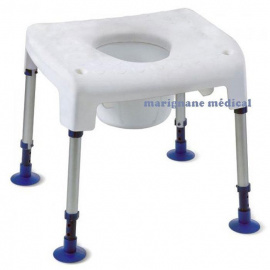 Chaise de douche percée évolutive Aquatec Pico chaise-douche-percee-evolutive-aquatec-pico