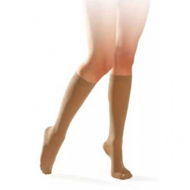 Chaussettes de contention Dynaven Pure semi-opaque Classe 2 chaussettes-de-contention-dynaven-pure-semi-opaque-beige_172534317