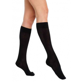 Chaussettes de contention femme Active Coton bio. Classe 2 chaussettes-de-contention-femme-active-coton-bio_-noir