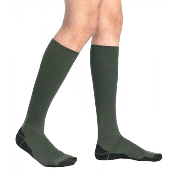 chaussettes-de-contention-homme--loisirs-bambou-vert