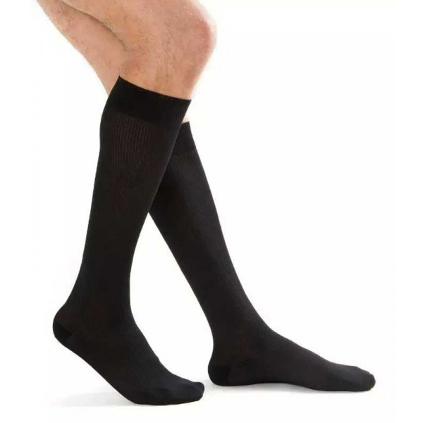 chaussettes-de-contention-soie-varisan-homme-noir